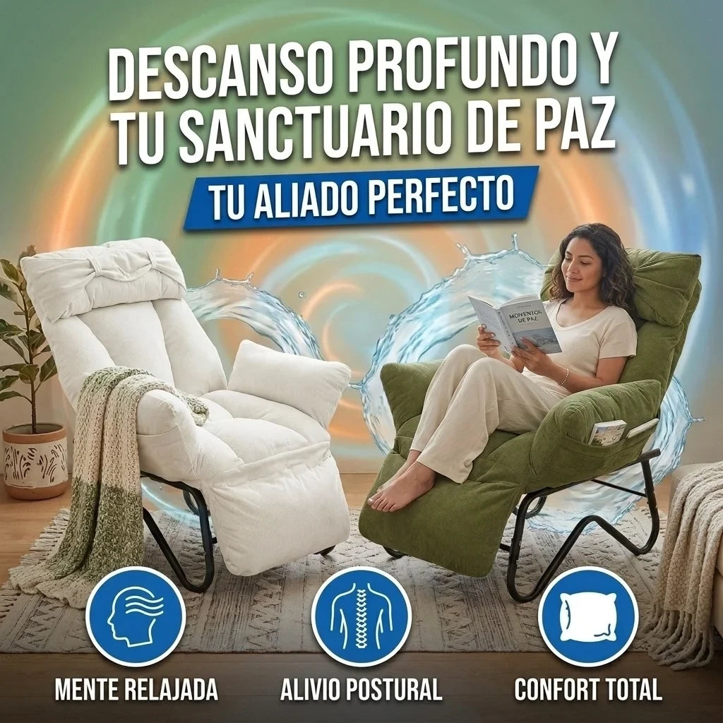Sillón Reclinable™ | Relájate sin límites en casa🛋️