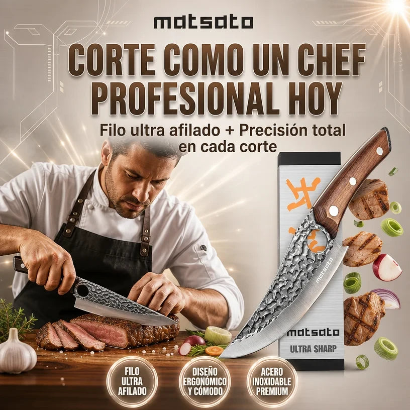 Matsato™ | Precisión Brutal Para Cortes Perfectos 🔪🔥