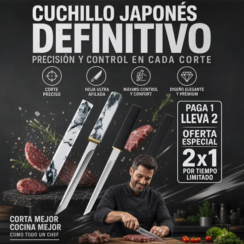 Cuchillo Kynko PAGUE 1 LLEVE 2 - Precisión Profesional y Seguridad Absoluta en tu Mano🔥