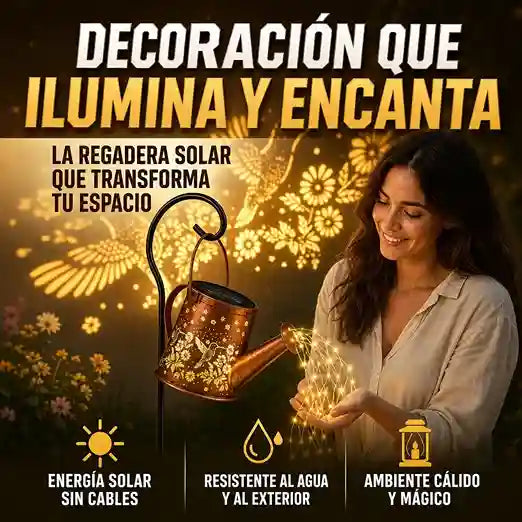 Regadera GlowGarden™ | Decora y Ilumina Tus Espacios ✨🌿