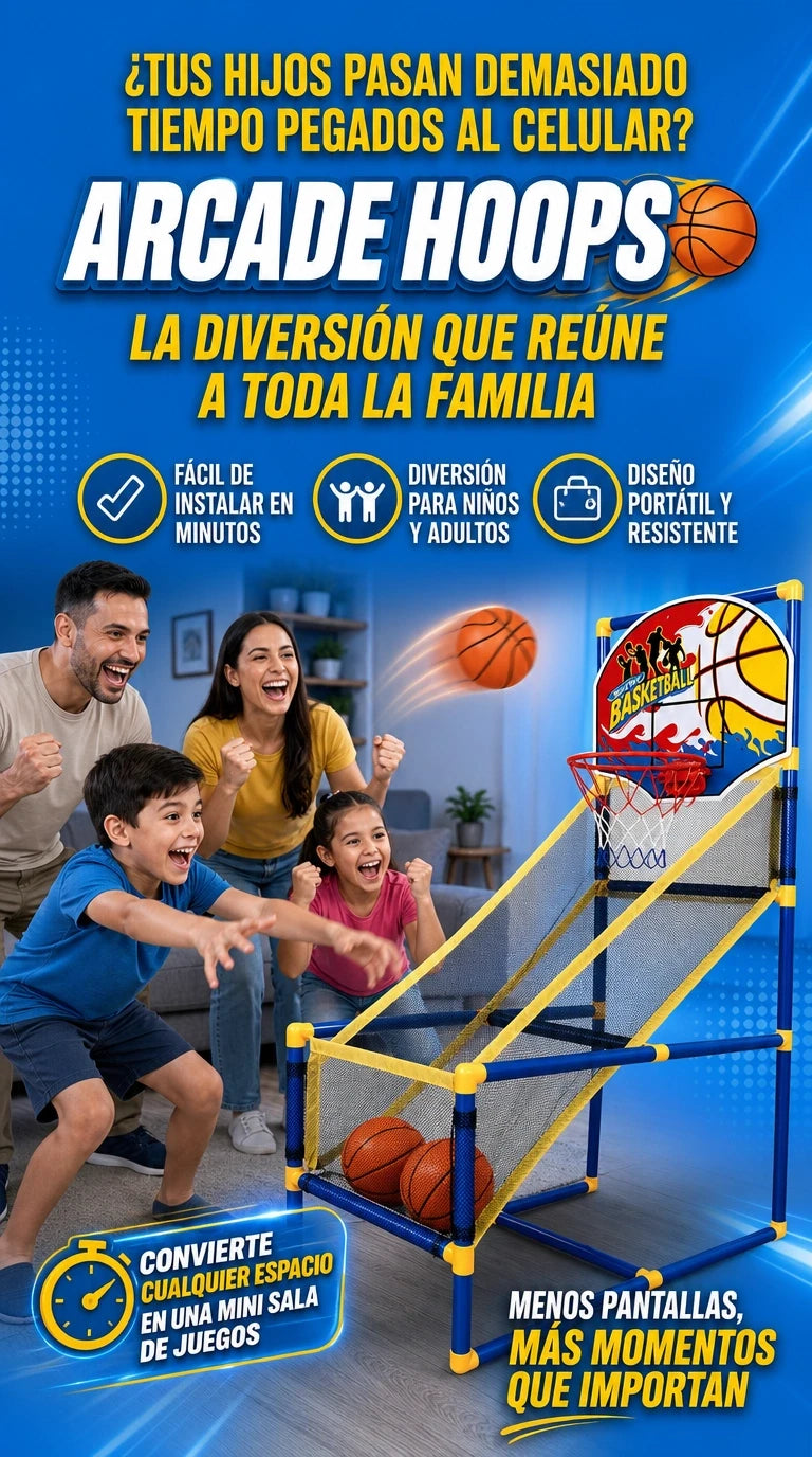 Juego de Baloncesto Arcade Móvil: Diversión Portátil y Adictiva 🏀