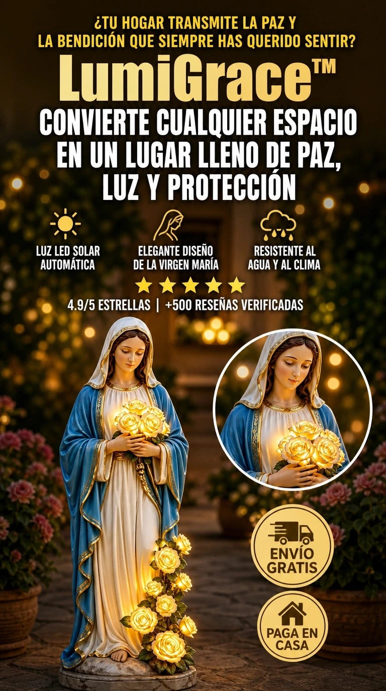 LumiGrace™ | Ilumina tu jardín con paz, fe y elegancia