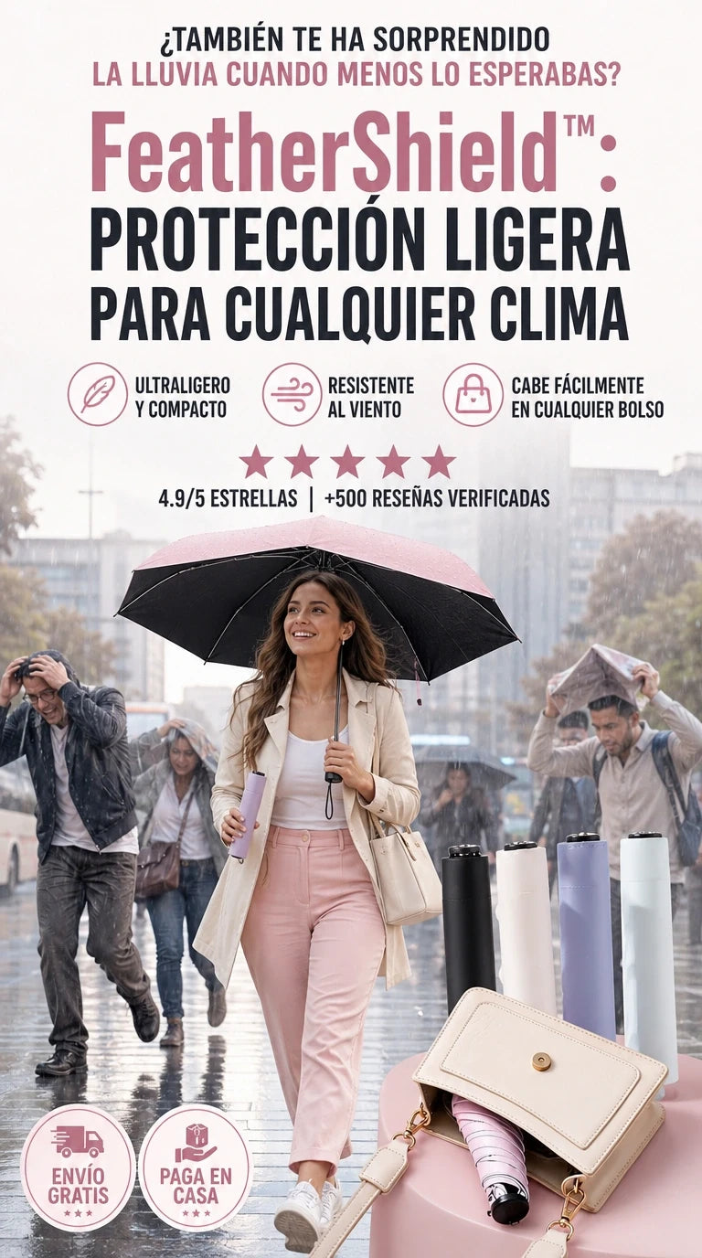 FeatherShield™ | Protección ligera para cualquier clima ☔🪶