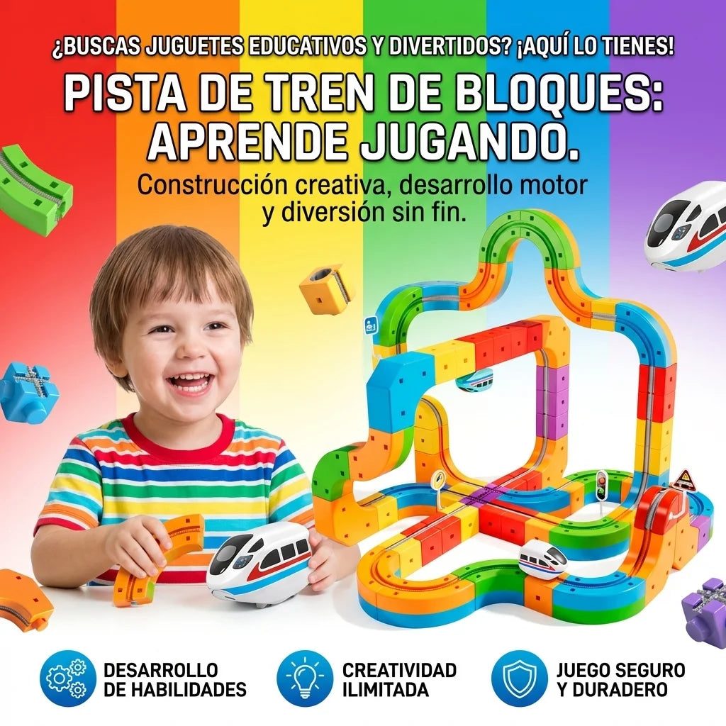 InfinityLoop™ – Pista Antigravedad que Despierta la Imaginación🚄