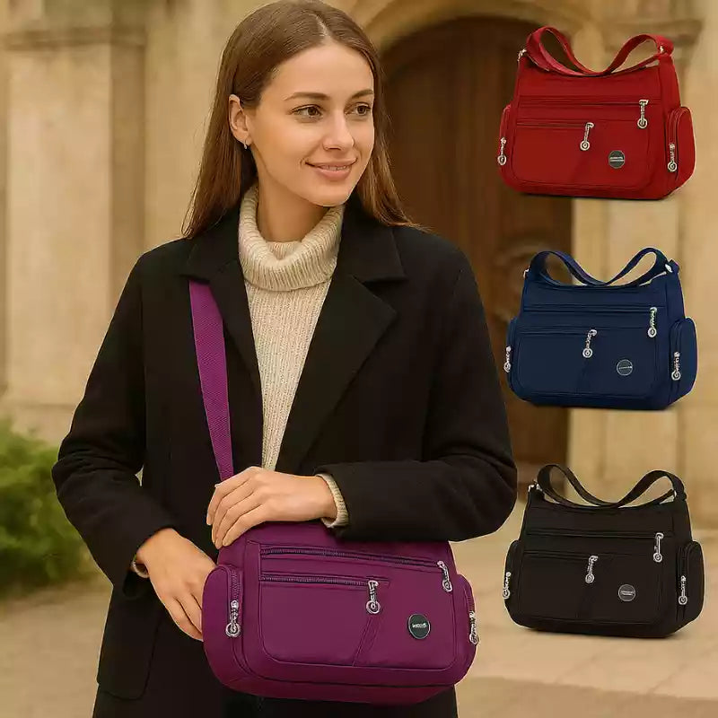 Bolso de Hombro Nylag: Ligereza con Estilo + Espacio Inteligente 🌟