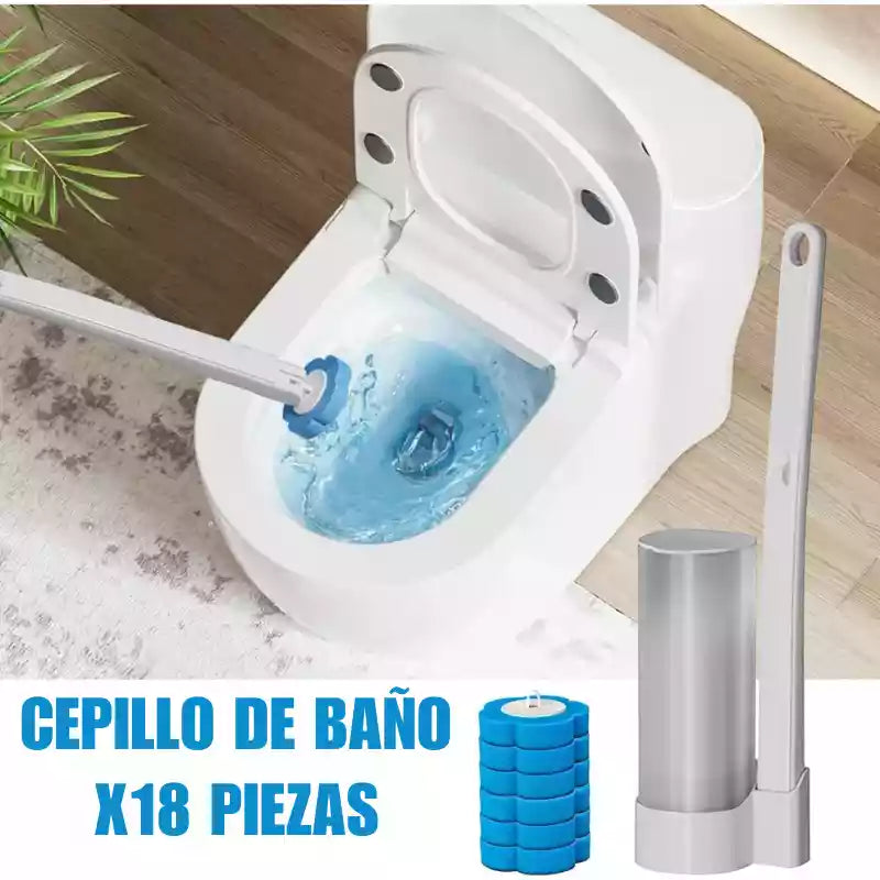 ¡El limpiador de baño que revoluciona tu rutina con estilo y practicidad!🚀✨ (X18 PIEZAS)