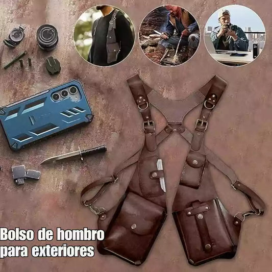 Bolso Oculto Axilar ComfortMax: Elegancia Discreta y Seguridad en Cada Movimiento🔥