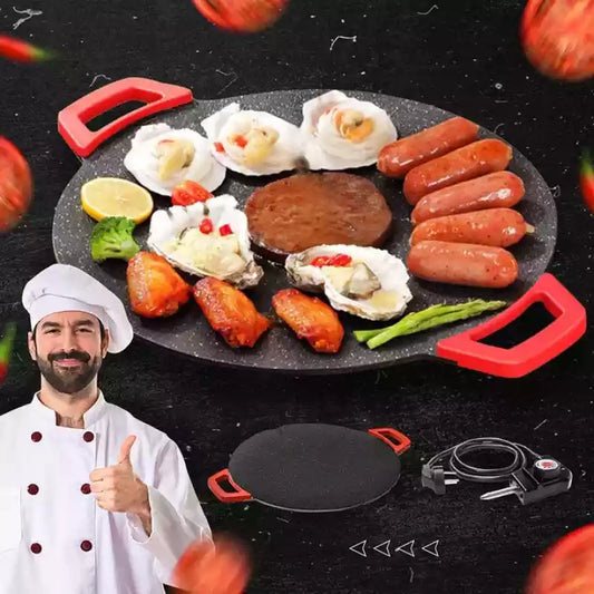 Sartén Eléctrica Coreana: Cocina Sin Esfuerzo y Con Estilo ✨
