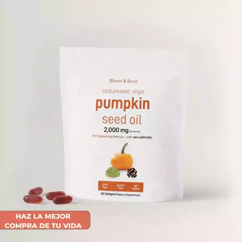 Softgels x300 de Aceite de Semilla de Calabaza: ¡Potencia tu Bienestar desde Adentro! 🌿