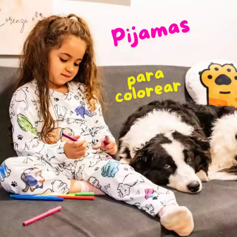 Pijamas Coloreame: Diversión y Comodidad en Cada Trazo