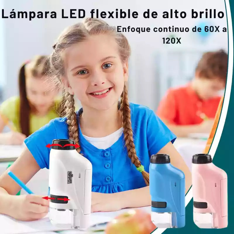 Microscopio Science Toys: El Universo Oculto en las Manos de tu Hijo🔬