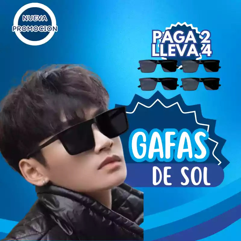 Gafas de Sol Estilo Moderno y Protección Superior (OFERTA PAGA 2 LLEVA 4)🔥