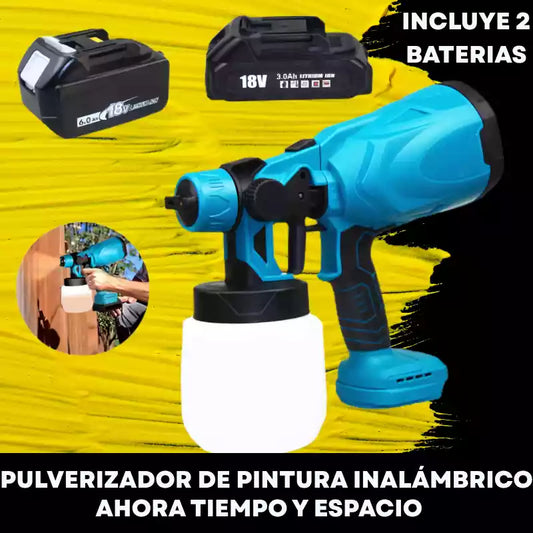 🎨Pistola Pulverizadora ProSpray 18V: Pintura Perfecta en Tus Manos 🎨