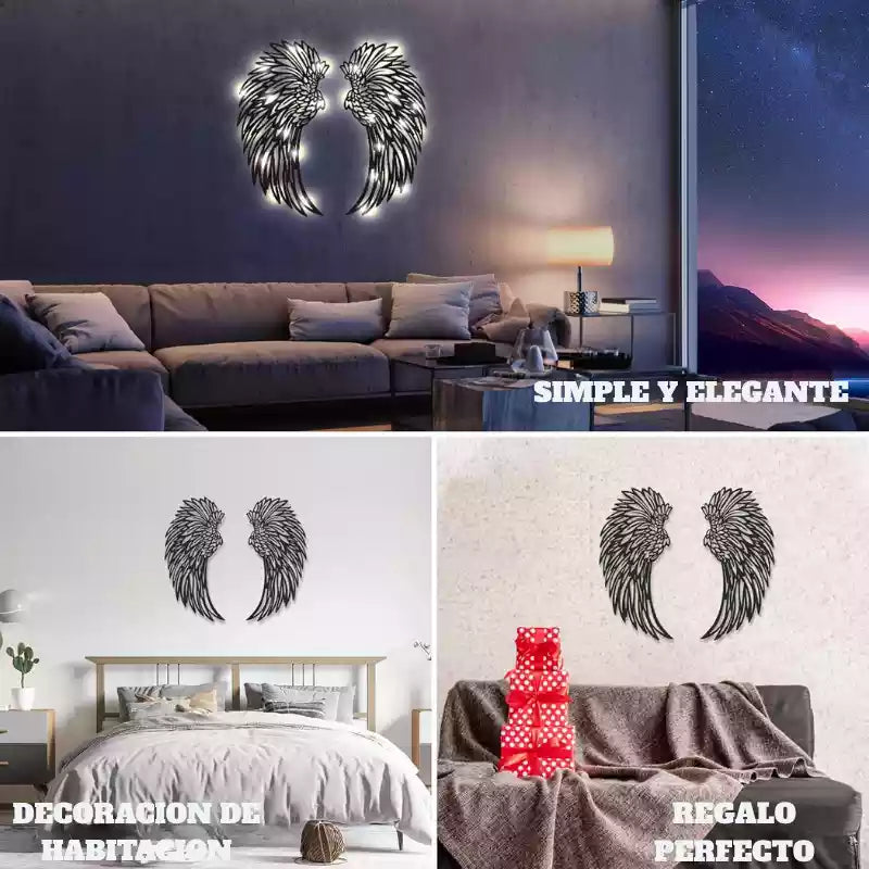 2 Alas de Inspiración– Eleva la Belleza de tus Paredes con Elegancia ✨