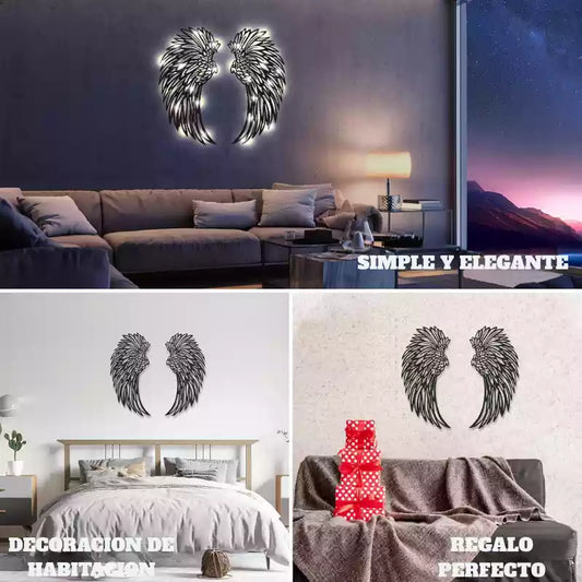 2 Alas de Inspiración– Eleva la Belleza de tus Paredes con Elegancia ✨