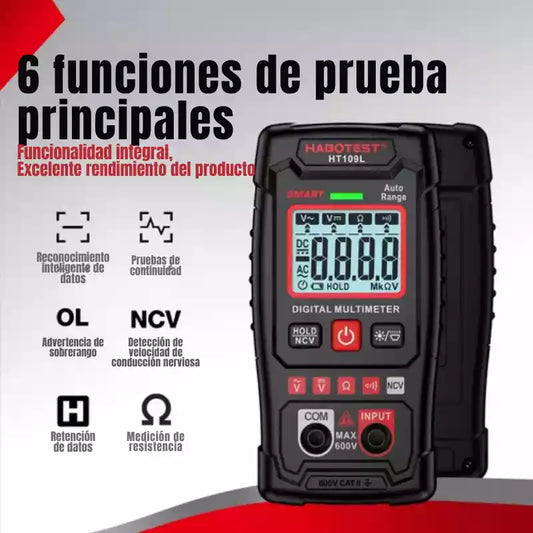 Multímetro Digital Automático– Precisión y Versatilidad en Tus Manos🔥