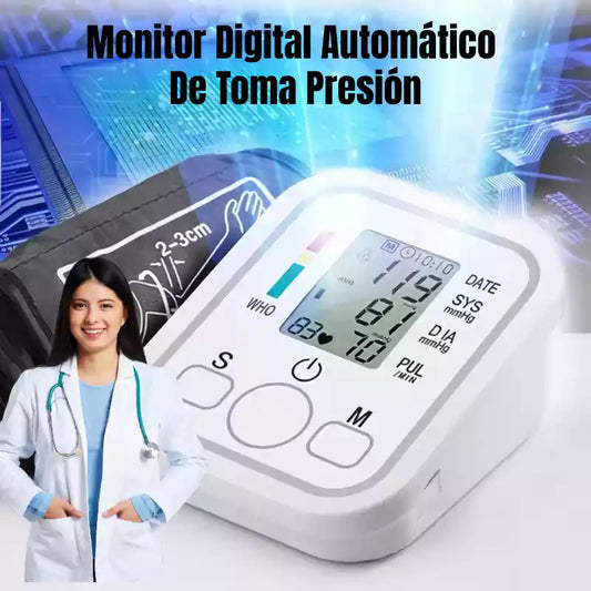 📌Smart Monitor Digital Automático de Toma de Presión en Español🩺✨