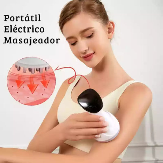 RelaxPro Mini 2en1: Libera la Tensión en Segundos con Potencia Profesional Portátil.🔥