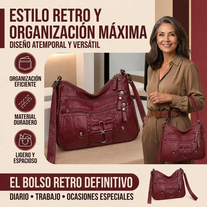 Bolso Retro: Elegancia atemporal con espacio infinito para tu día a día