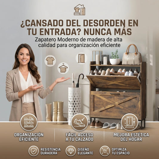 SlimStep™ | Ordena tus zapatos sin ocupar espacio en tu entrada🔥