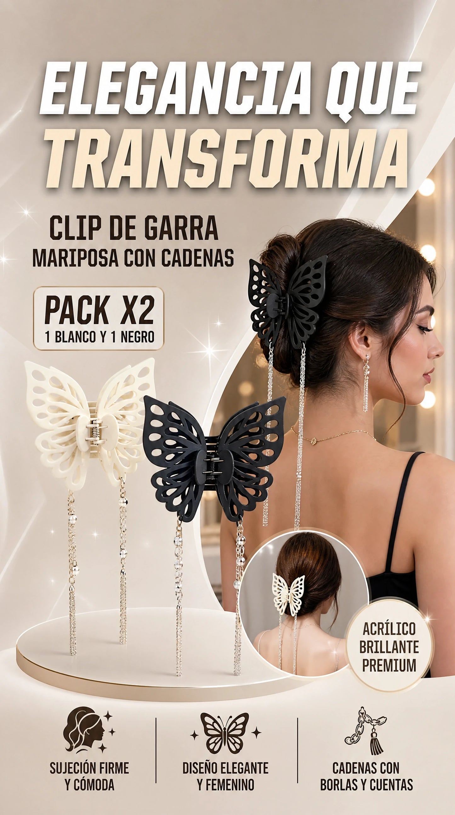 DivaLuxe Pack x2 – Elegancia que roba miradas en segundos✨