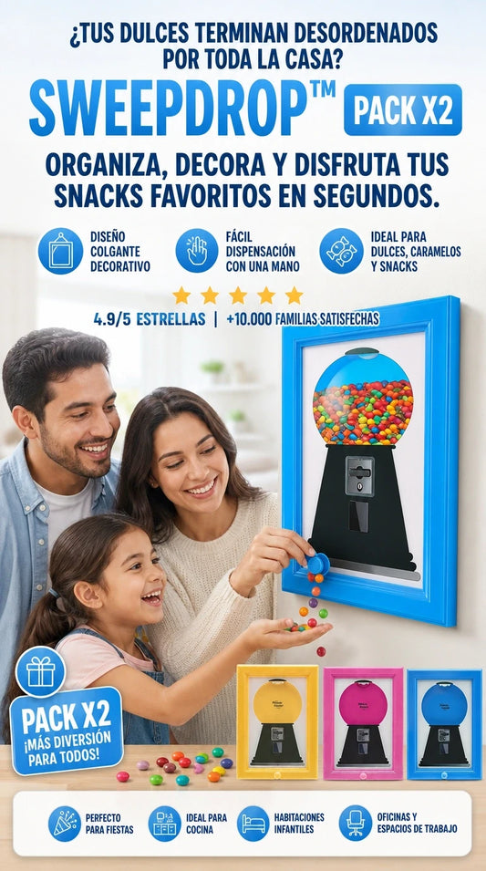 SweetDrop™ | Diversión y Dulces al Alcance de Todos 🍬✨