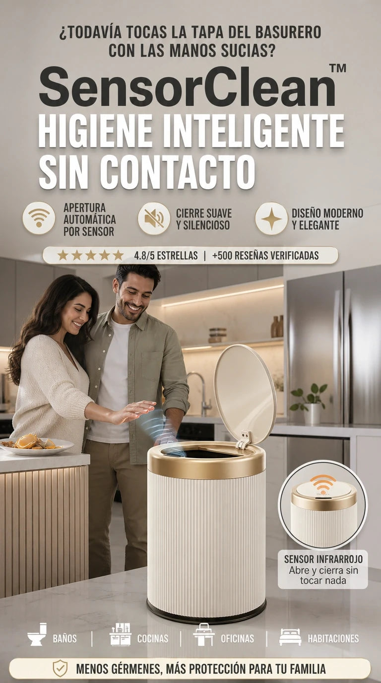 SensorClean™ | Higiene Sin Contacto y Cierre Silencioso