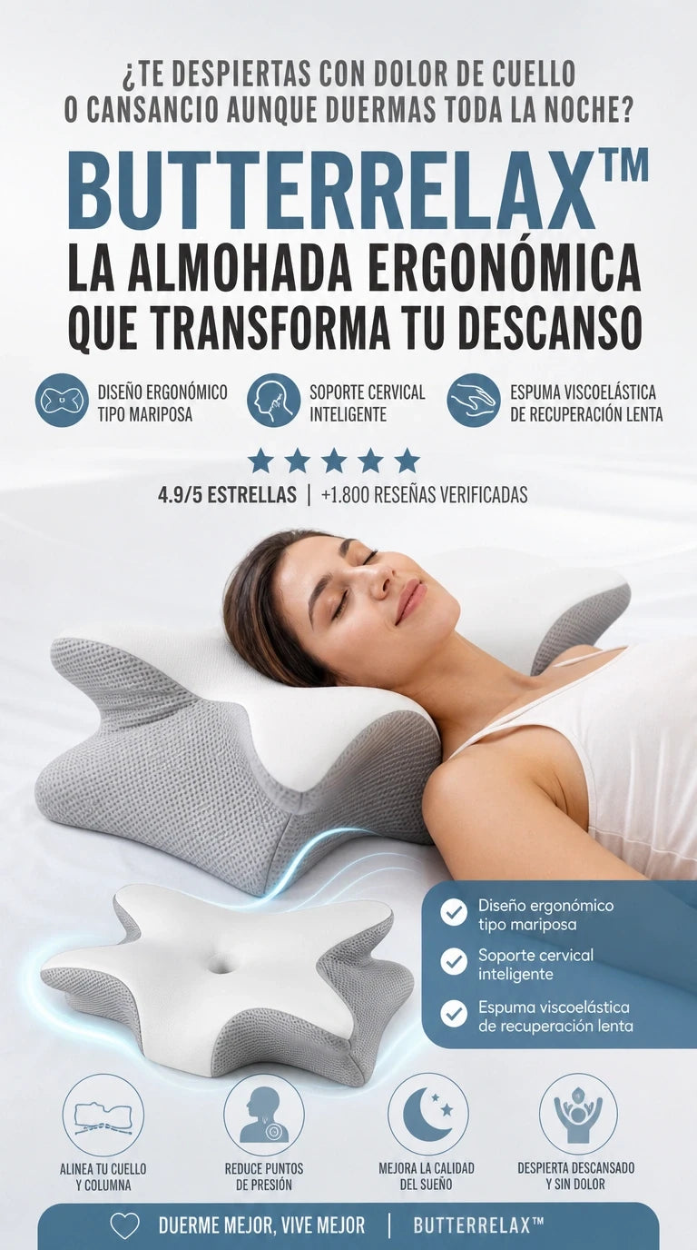 BUTTERRELAX™ | Alivio Ergonómico para Cuello y Espalda