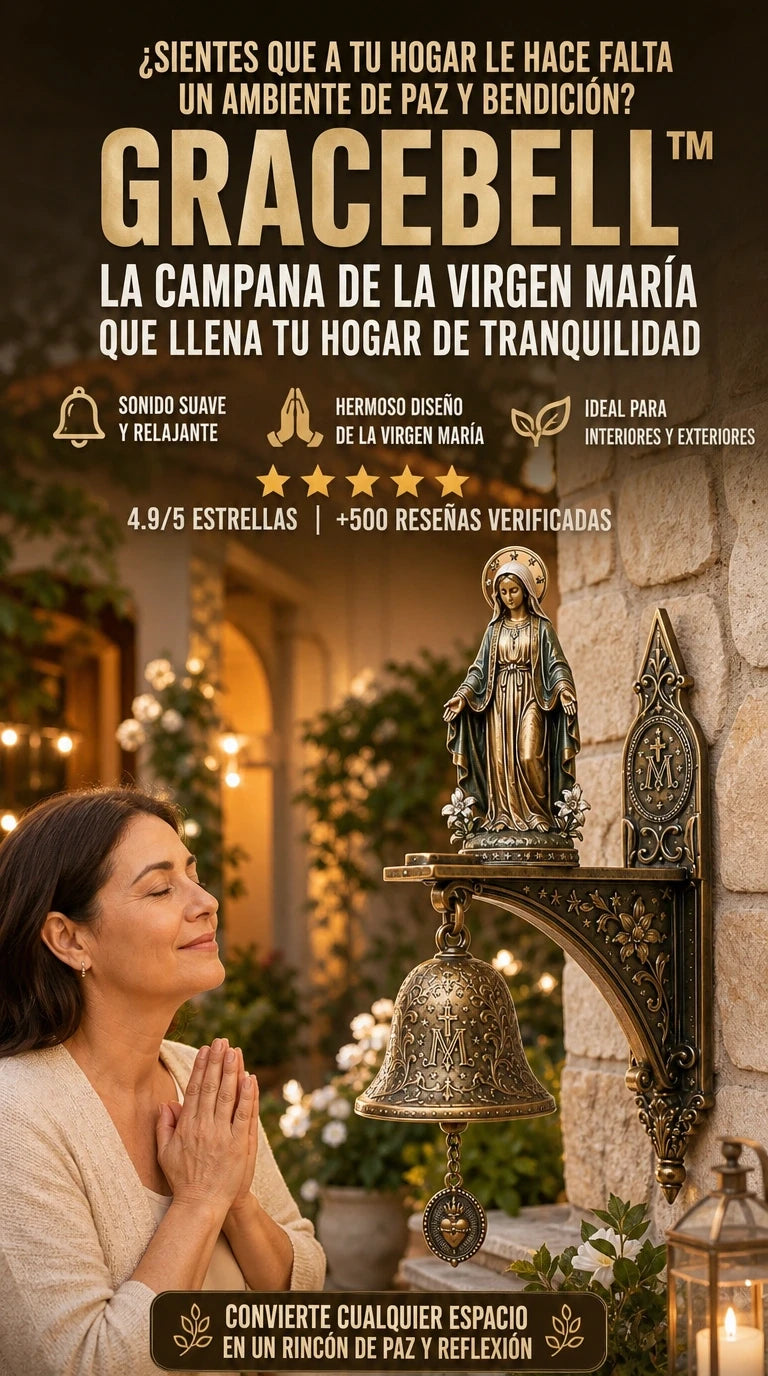 GraceBell™ | Campana Decorativa de Jardín que Llena tu Hogar de Paz y Armonía 🔔✨
