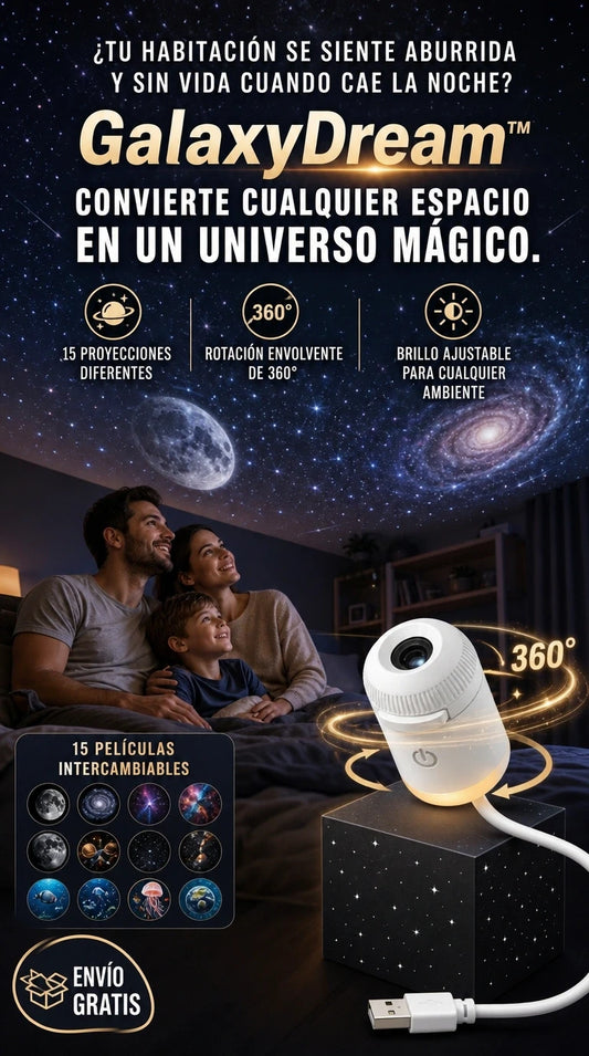 GalaxyDream™ | Convierte cualquier habitación en un universo mágico ✨🌌