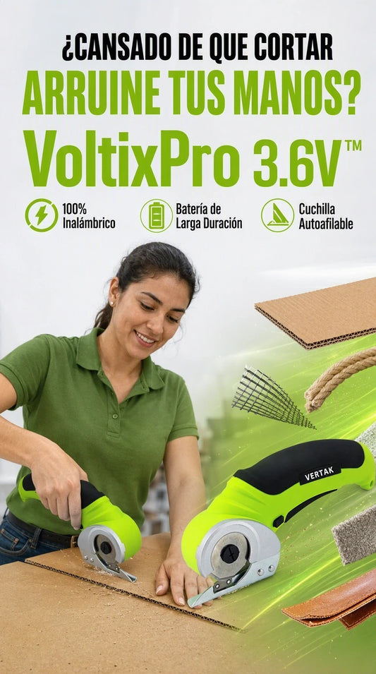 VoltixPro 3.6V: Potencia portátil y precisión absoluta para cualquier espacio.