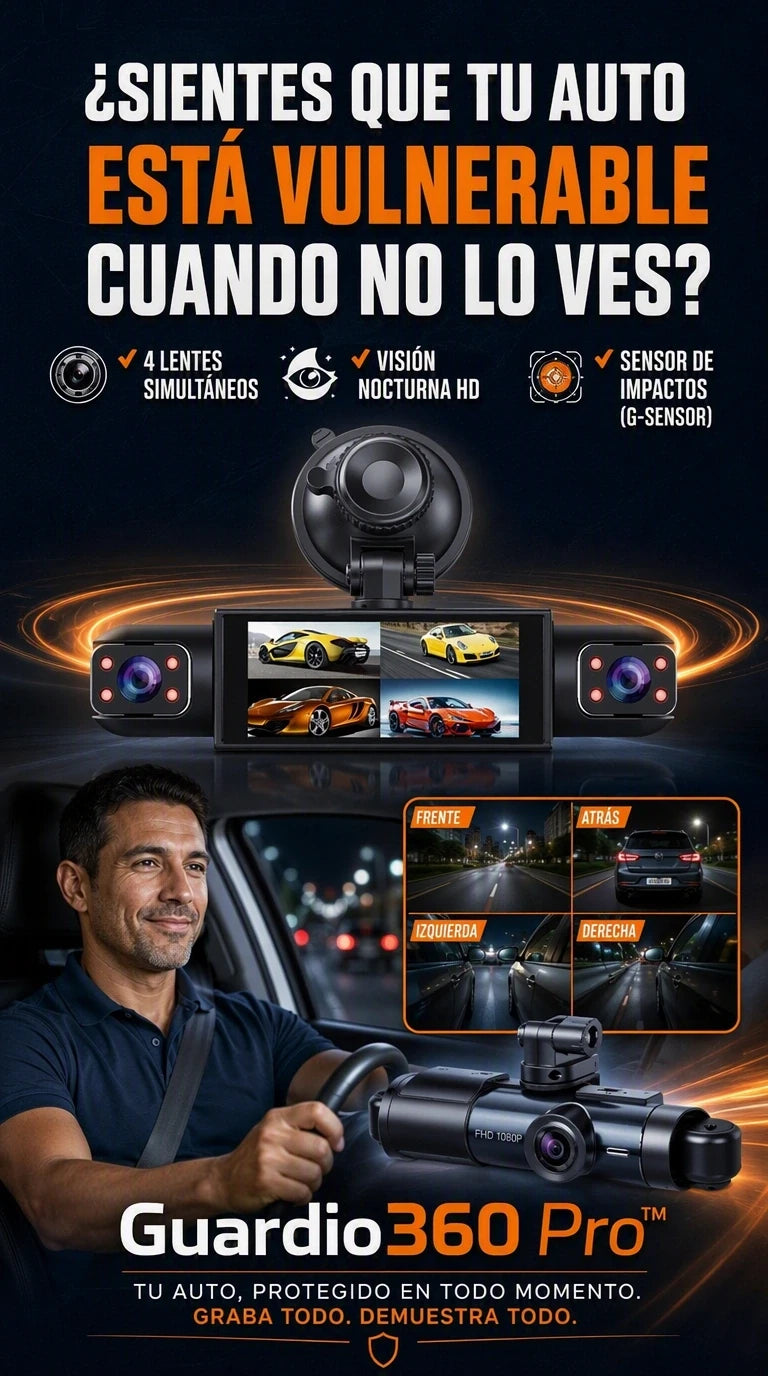Guardio360 Pro: Control Absoluto y Blindaje Total 1080P