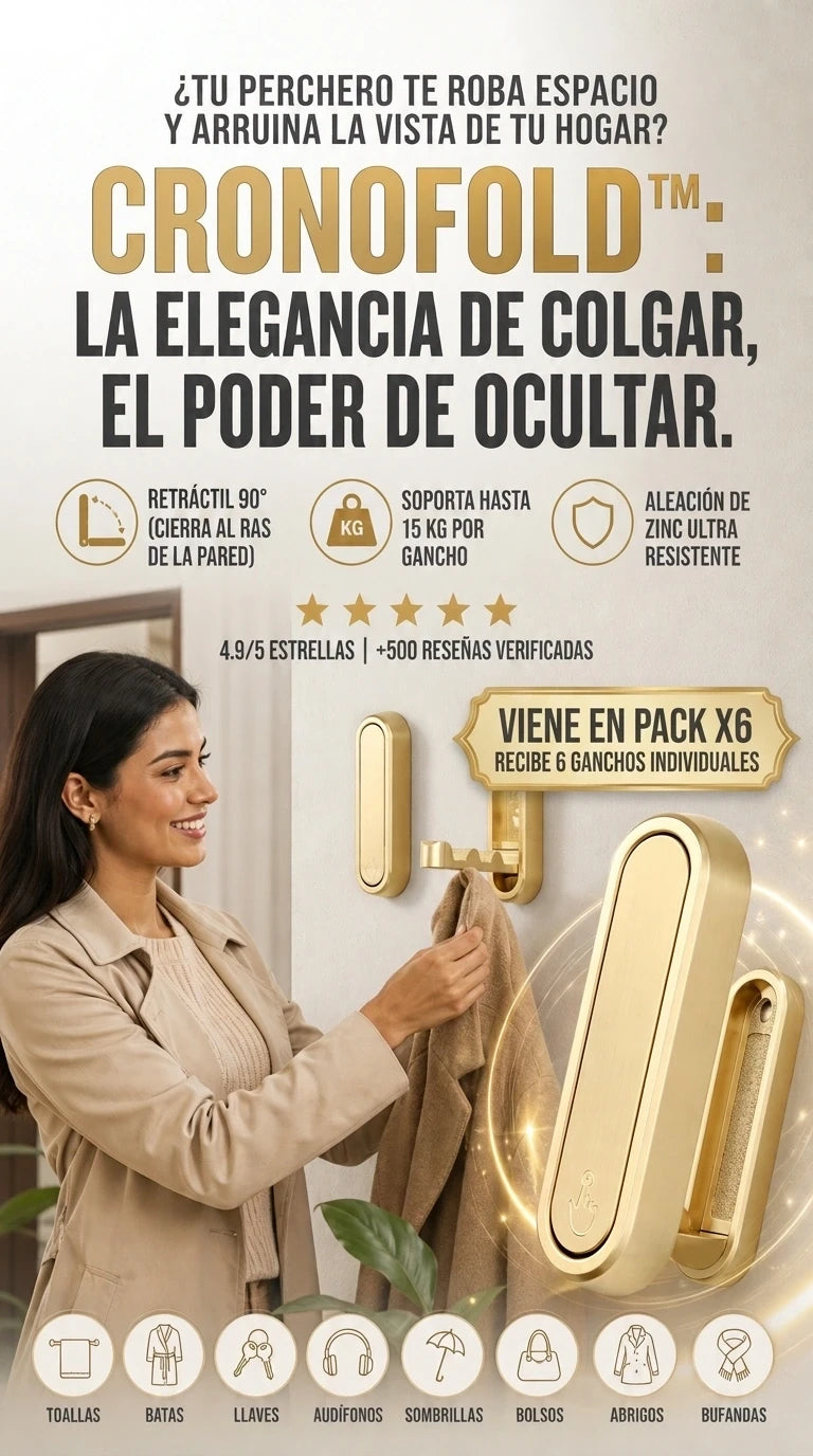 Cronofold: Elegancia Oculta que Transforma tus Espacios con Estilo y Resistencia