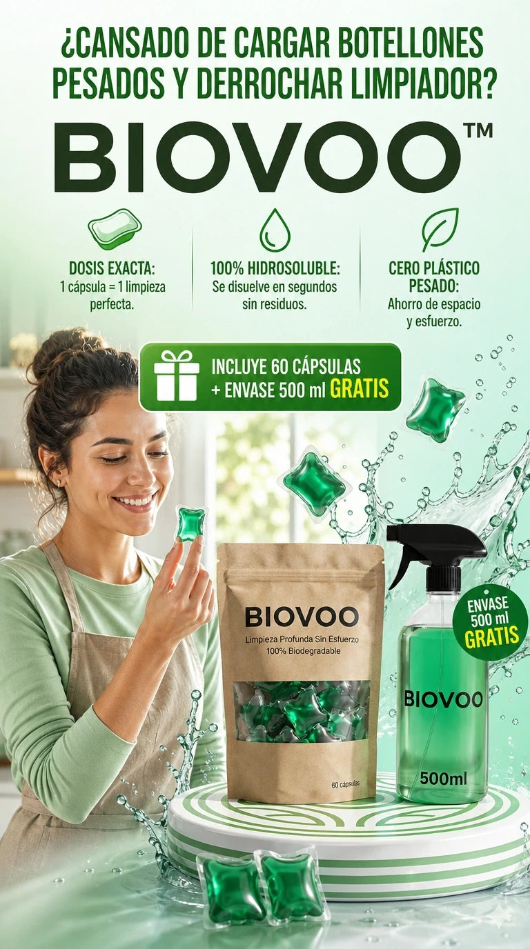 BIOVOO - El poder de un piso reluciente sin atentar contra el planeta
