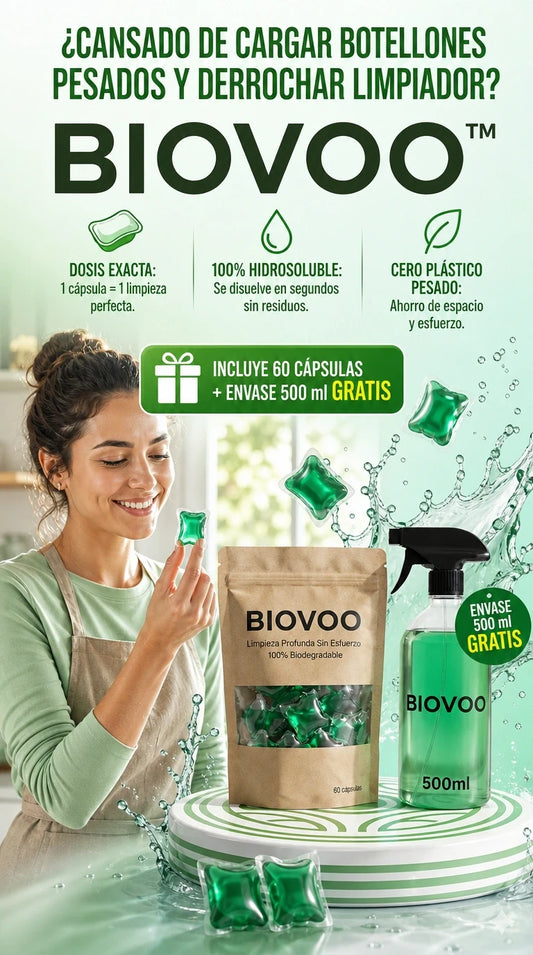 BIOVOO - El poder de un piso reluciente sin atentar contra el planeta