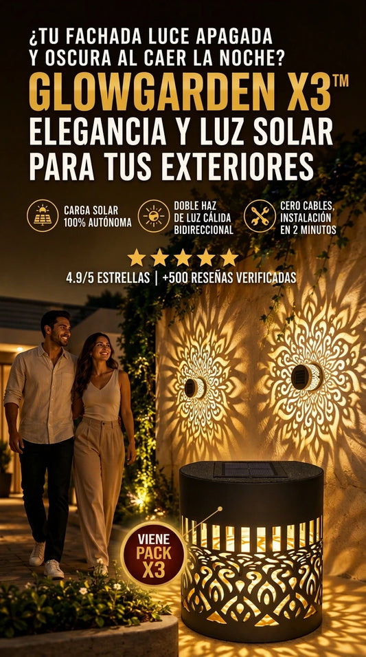 GlowGarden™ Pack x3 | Ilumina y Decora tus Espacios sin Cables🏷️