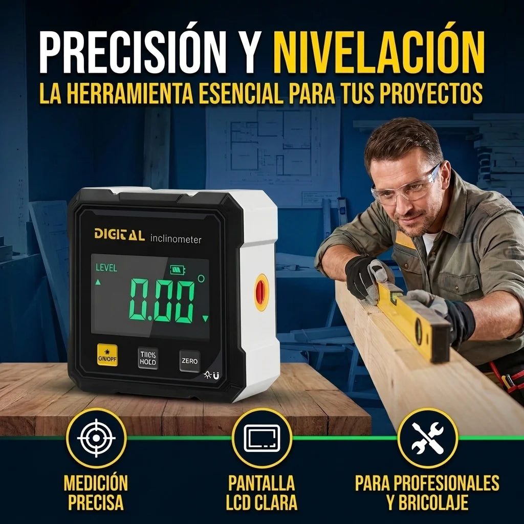 NivelMaster Pro: Precisión Absoluta en Cada Corte y Medición ✨