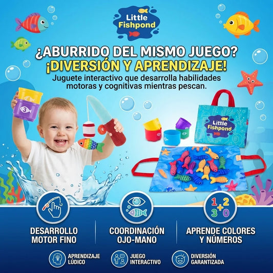 Juego de Pesca Montessori– Diversión que Despierta la Inteligencia🐟